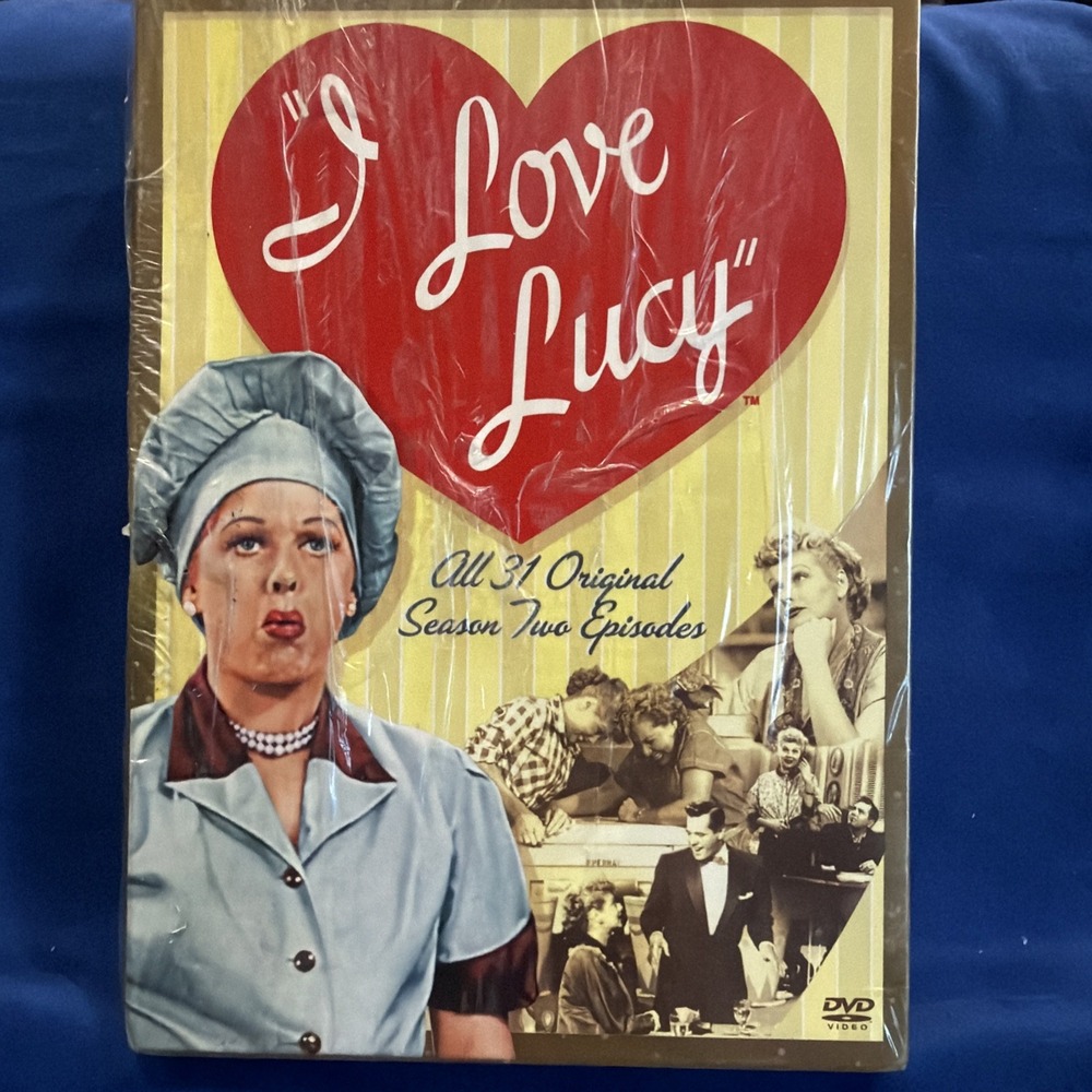 I Love Lucy DVD Box Set All 31 Original Season Two Episodes Brand New